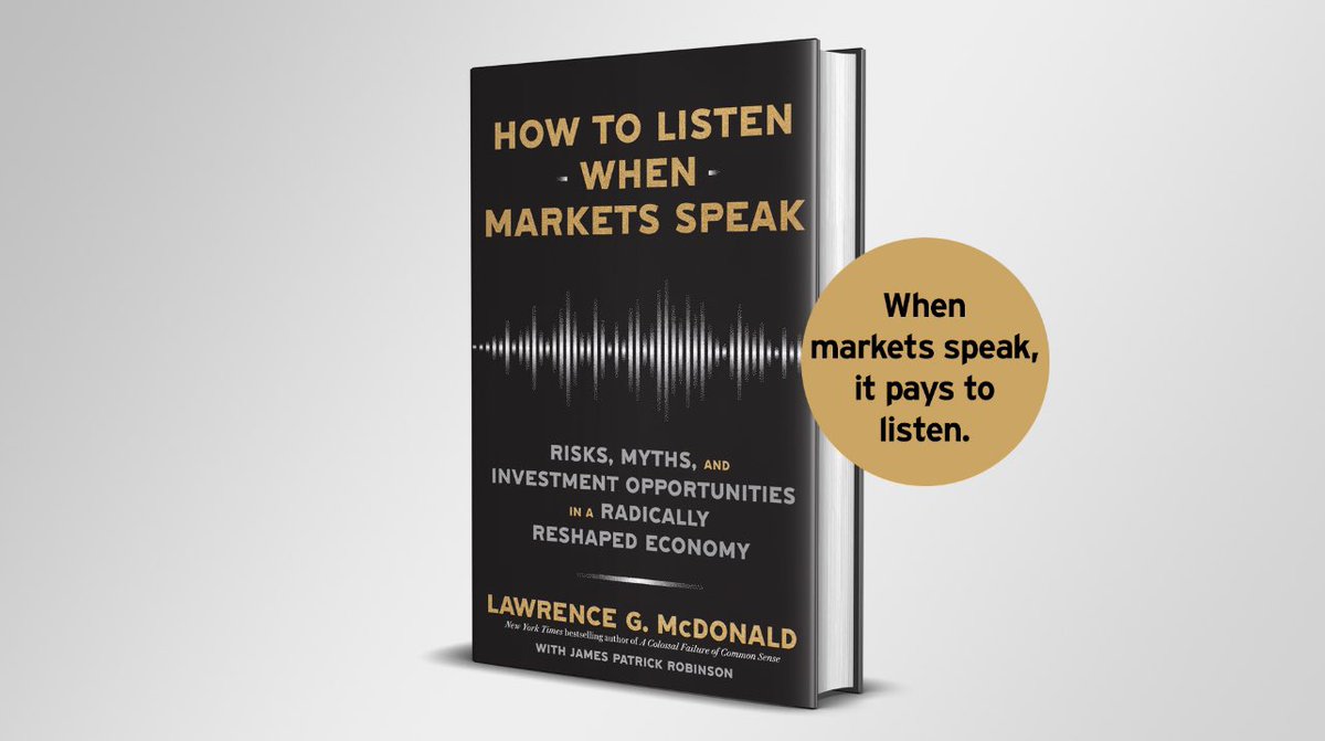 Happy publication day to ‘How to Listen When Markets Speak’ - available everywhere now.
