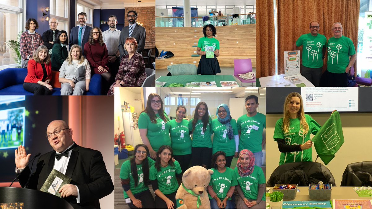 We’d like to recognise as part of #pharmacy24 the amazing work of our Pharmacist Support volunteers. Who give up their time to govern the charity, support others across the profession and help the charity raise awareness and funds. We're very grateful for you all! 💚