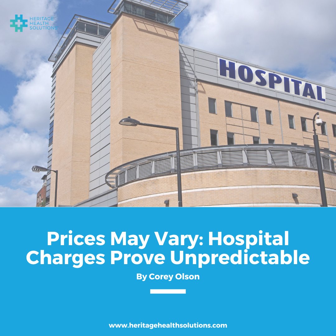 This article reviews how hospitals in the same area have different costs for the same procedure?! The same procedure could cost $10,000 at one location and $19,000 at another.  WHAT! 
Read the full article here: ow.ly/nBKV50QX6B1

#heritagehealthsolutions #findabetterway