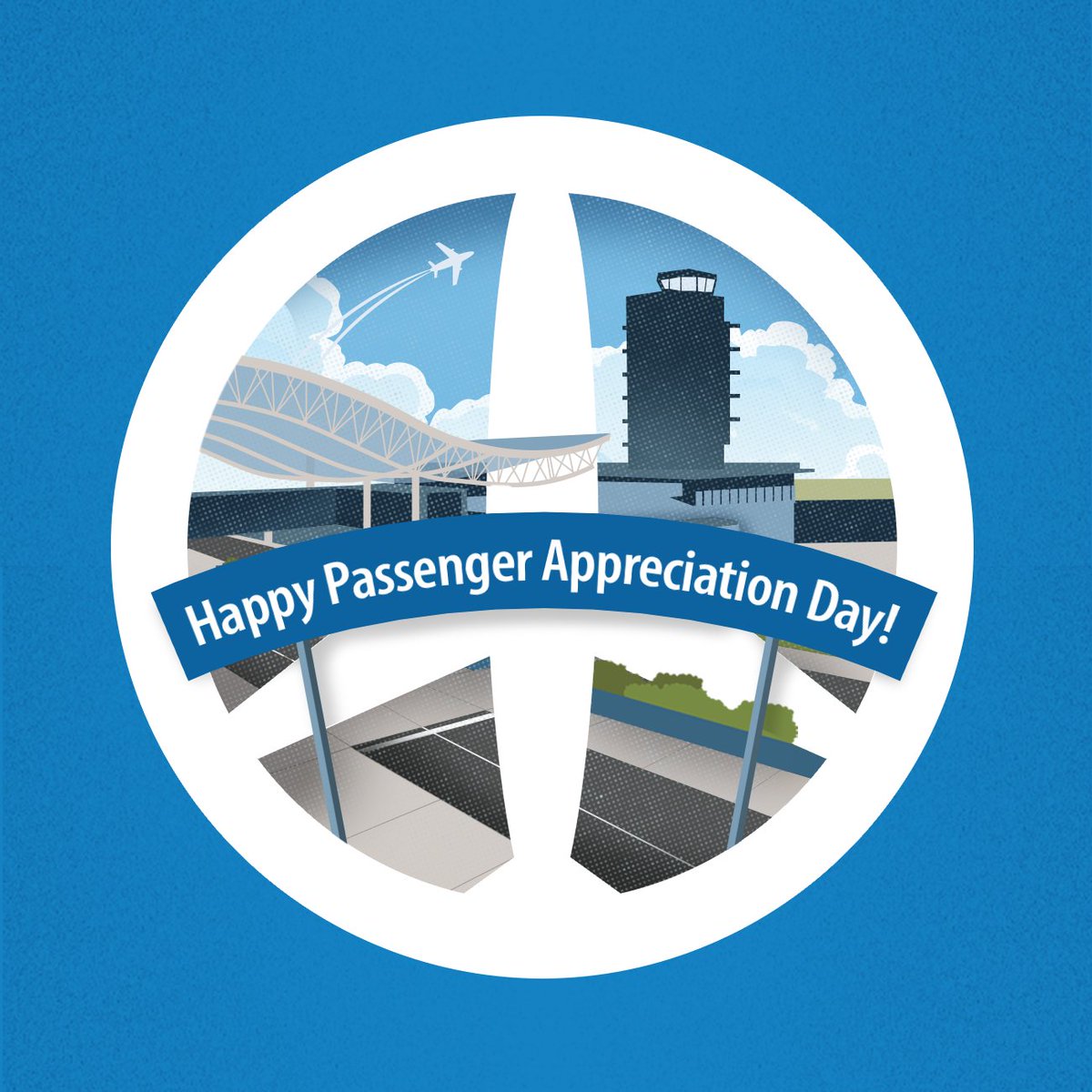 Tomorrow is Passenger Appreciation Day! We are thanking YOU with live music, costume characters, specialty coffee, and visits from West Michigan Therapy Dogs...Can we get a 'woof woof'?! 🐾 Be sure to say dance, grab a selfie, or say hello to these teams from 5-10am & 3-7pm. 🤩