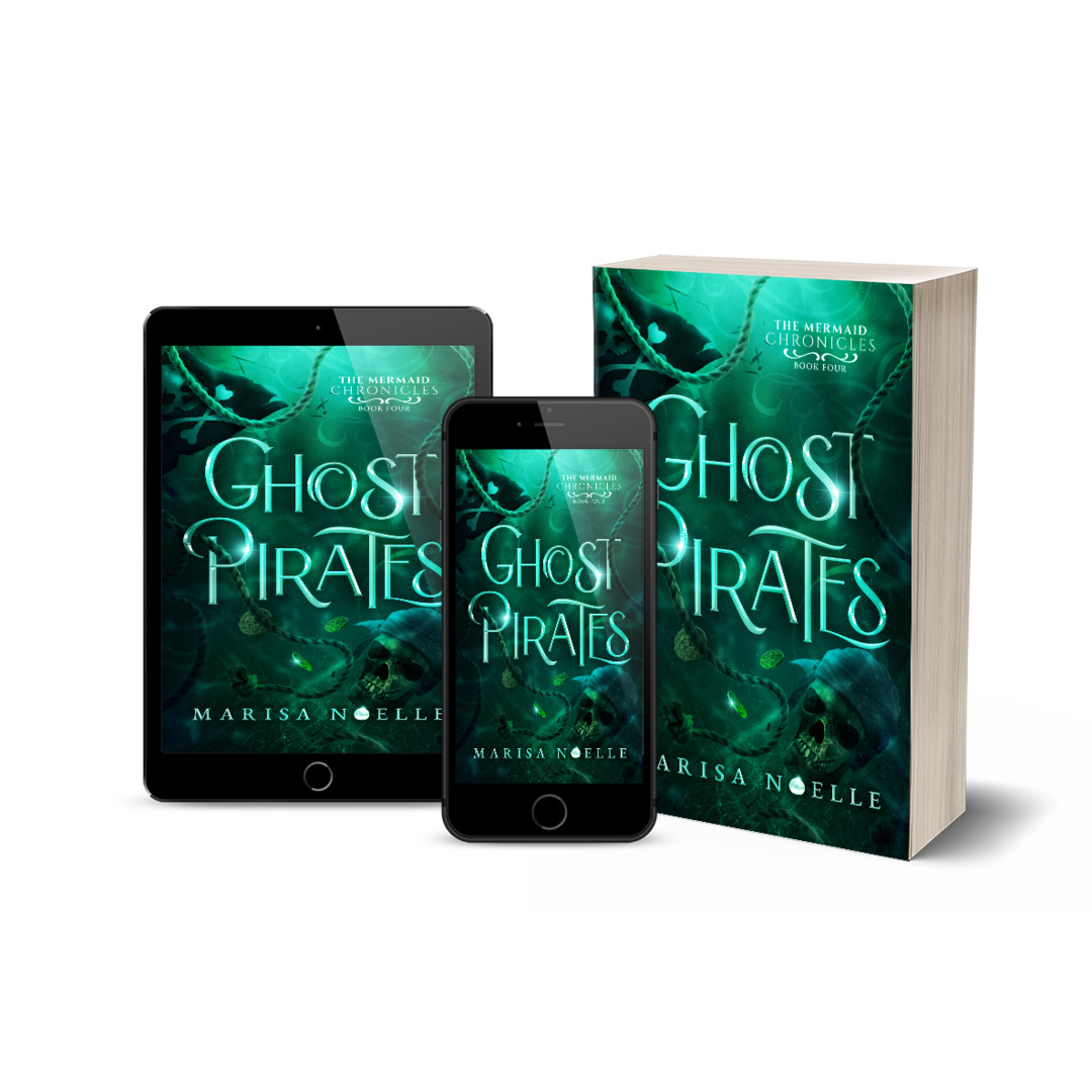 Happy book birthday to Ghost Pirates! It's the 4th book in The Mermaid Chronicles series and it managed to beat my record for pre-orders! If you want to know why ARC readers were crying in my DMs, you can check it out here: geni.us/GhostPirates