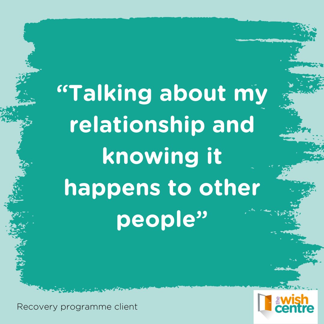 What did you find useful about the programme? You are not alone and you do not have to stay silent - We Listen, We Support, We Empower 🧡 #domesticabuse #escapingabuse Find out more: thewishcentre.org/services/recov…