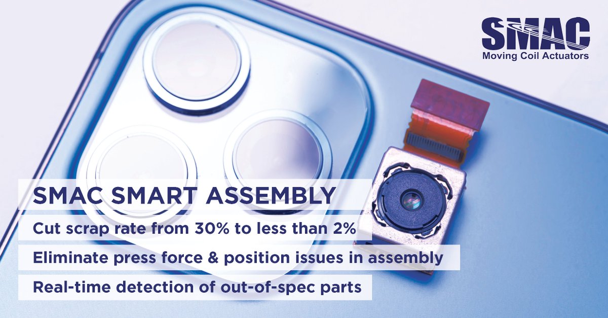 📱✨ Cut scrap from 30% to under 2%! See how SMAC's "SMART ASSEMBLY" tech boosts efficiency:
✅ Eliminate press force issues
✅ Real-time part detection
Learn More: loom.ly/qTZ0lLs
Contact us: info@smac-mca.com
#ManufacturingSuccess #SMAC #SmartAssembly