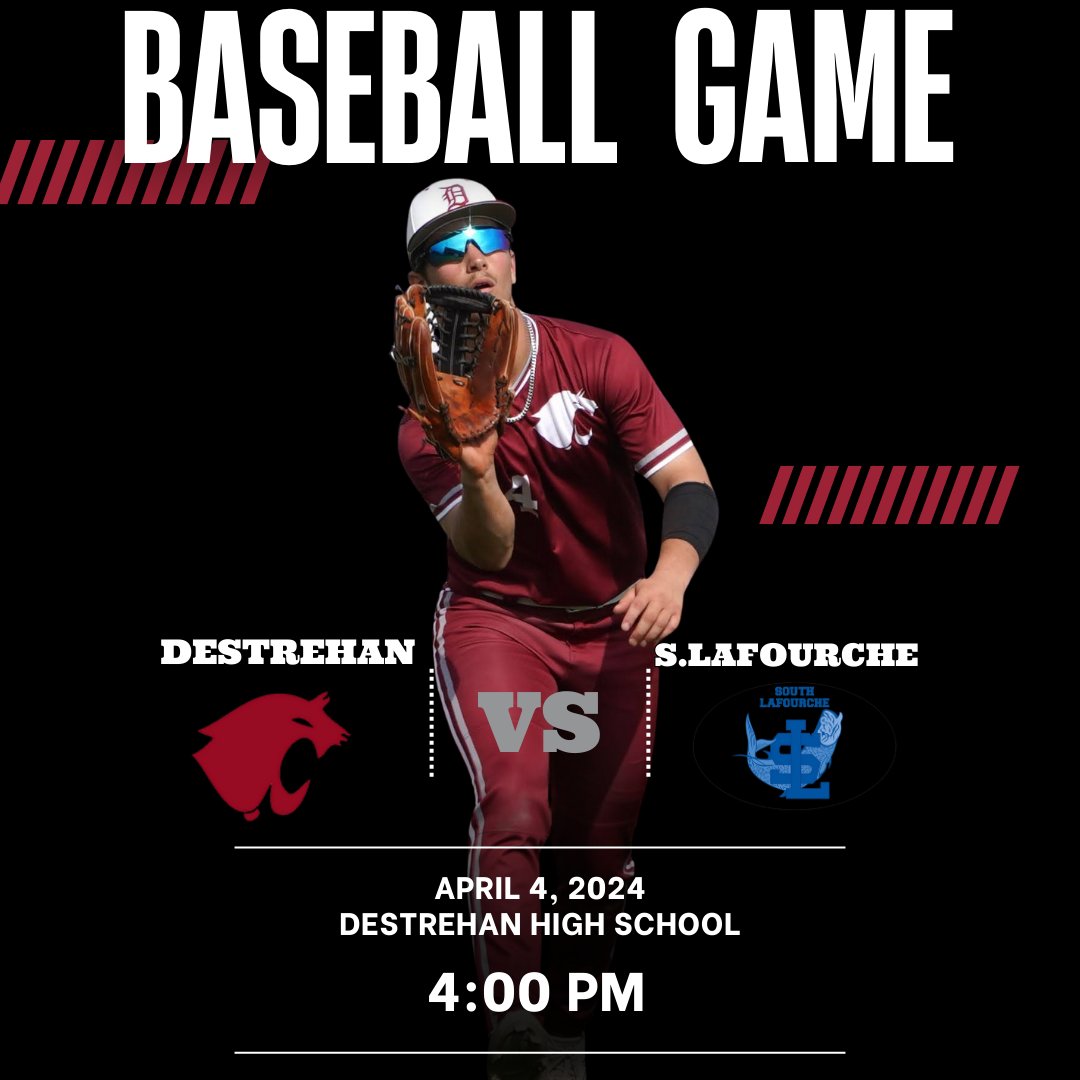 Athletic Events today for the Fighting Wildcats <a href="/SCPPS/">SCPPS</a> <a href="/DHSWildcats/">Destrehan High</a>