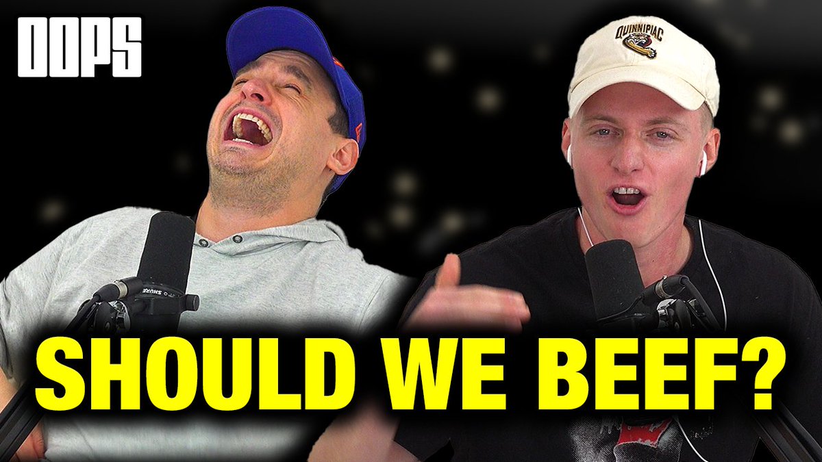 SHOULD WE BEEF? New episode now streaming & on Youtube youtube.com/watch?v=v5shNb…