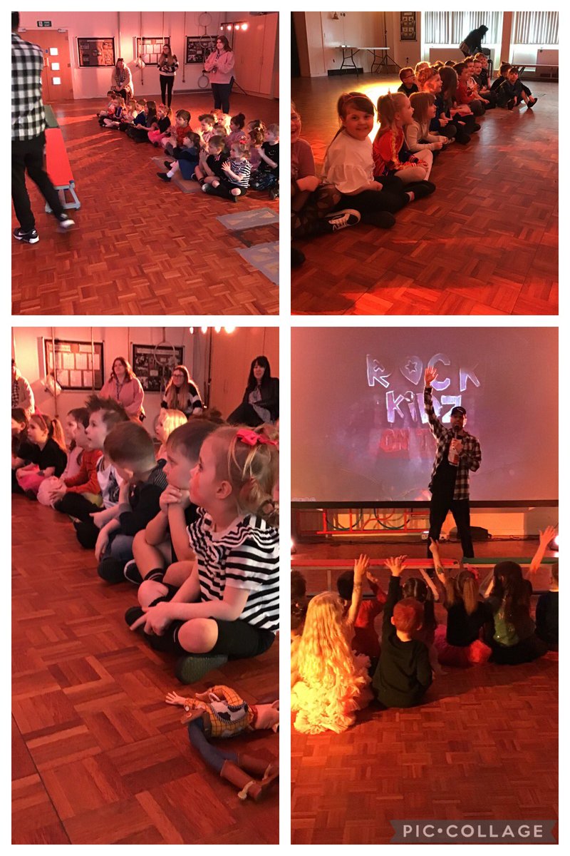 Reception are preparing to Rock this afternoon with @RockKidzUK