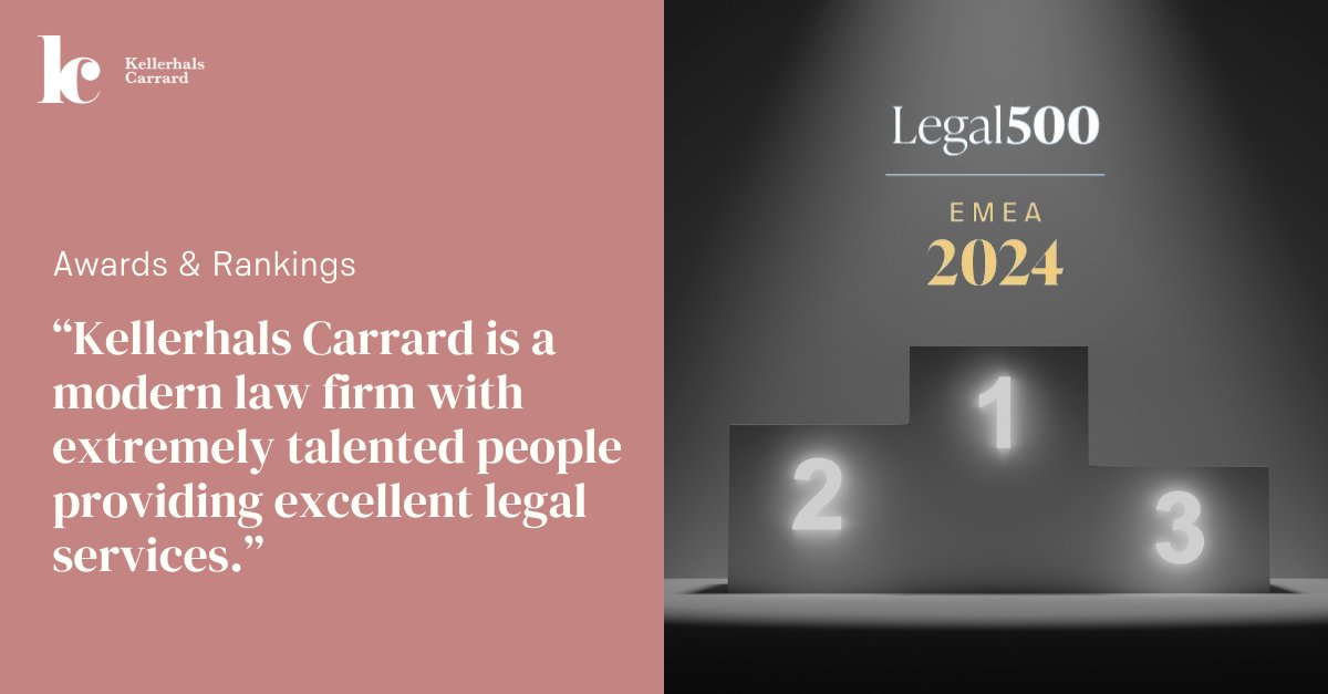 Kellerhals Carrard is thrilled to be recognised as a top Swiss law firm by The Legal 500 EMEA 2024 rankings. The firm continues to be commended for its expertise in more than 20 practice areas. bit.ly/43EG62Q #ThisIsKellerhalsCarrard #LawyersInCharge #legalrankings