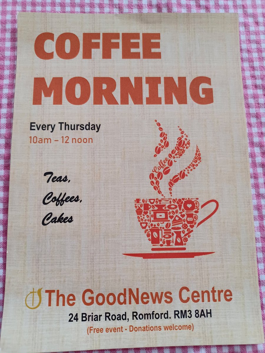 SNT are at the Goodnews centre coffee morning, Briar Rd. It's nice talking to the local community. If you have any issues and would like to talk to us, please pop along #community