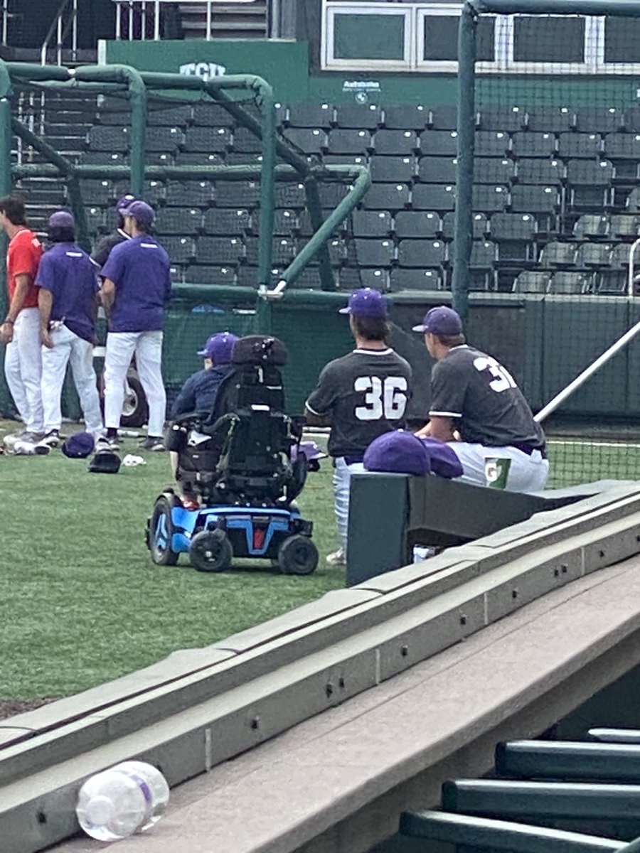 Thank you @TCU_Baseball for letting me spend some time with you yesterday. I really enjoyed meeting everyone. I’m really looking forward to coming to the game of Friday night.