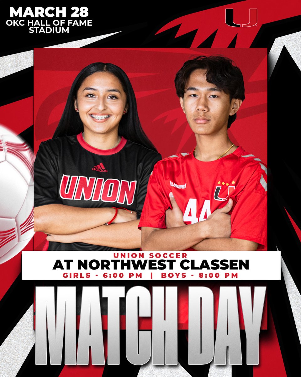 Union Athletics (@union_athletics) on Twitter photo Road Trip Vibes! 🚍⚽Our Union Soccer athletes & staff are hitting the road to take on Northwest Classen HS in OKC. Safe travels & let's bring home that district win!
<a href="/TheUFutbol/">Union Futbol</a> Road Trip Vibes! 🚍⚽Our Union Soccer athletes & staff are hitting the road to take on Northwest Classen HS in OKC. Safe travels & let's bring home that district win!
<a href="/TheUFutbol/">Union Futbol</a>