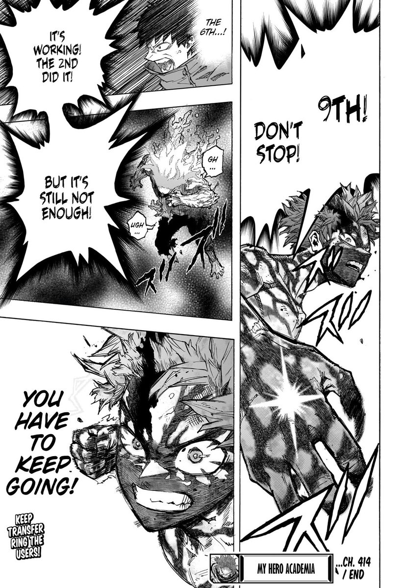 #MHA414

Plus jamais je ne tolérerait un quelconque manque de respect envers Izuku Midoriya

C'était déjà le cas depuis un moment, mais j'insiste a nouveau