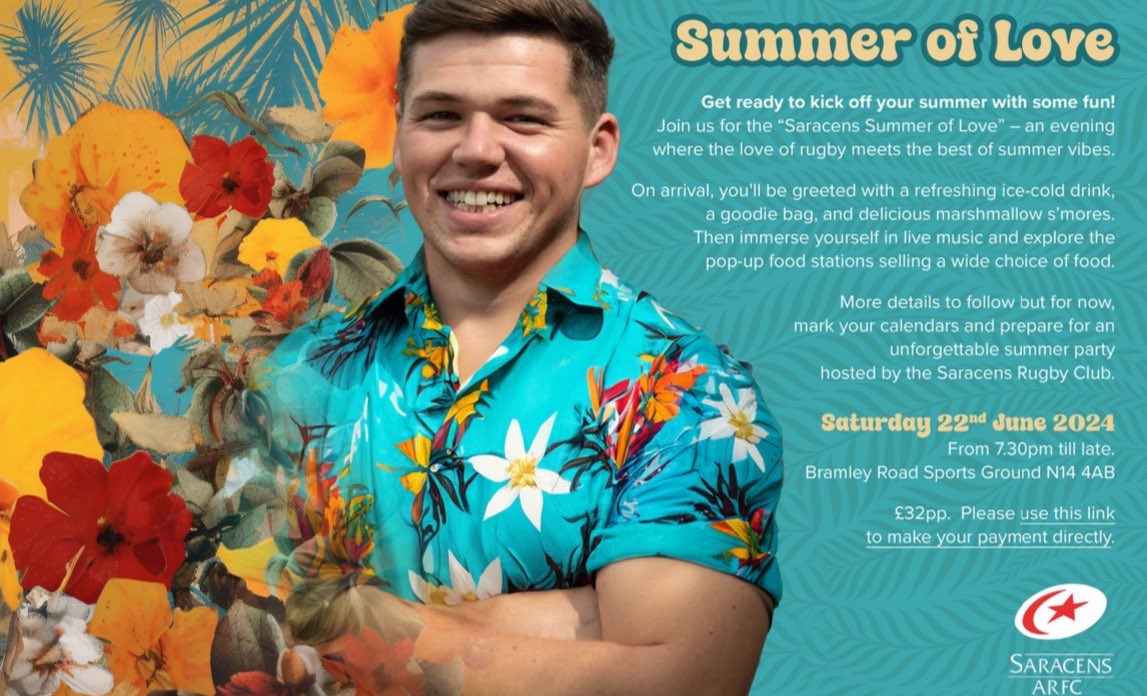 Get your floral festival shirts & dresses out, your party energy on point and get to the club on 22nd June for our ‘Summer of Love’ whole club party! Ice-cold drinks, goodie bags, delicious marshmallow s’mores, food pop ups, fire pits, live music & more! app.collectionpot.com/pot/3210575