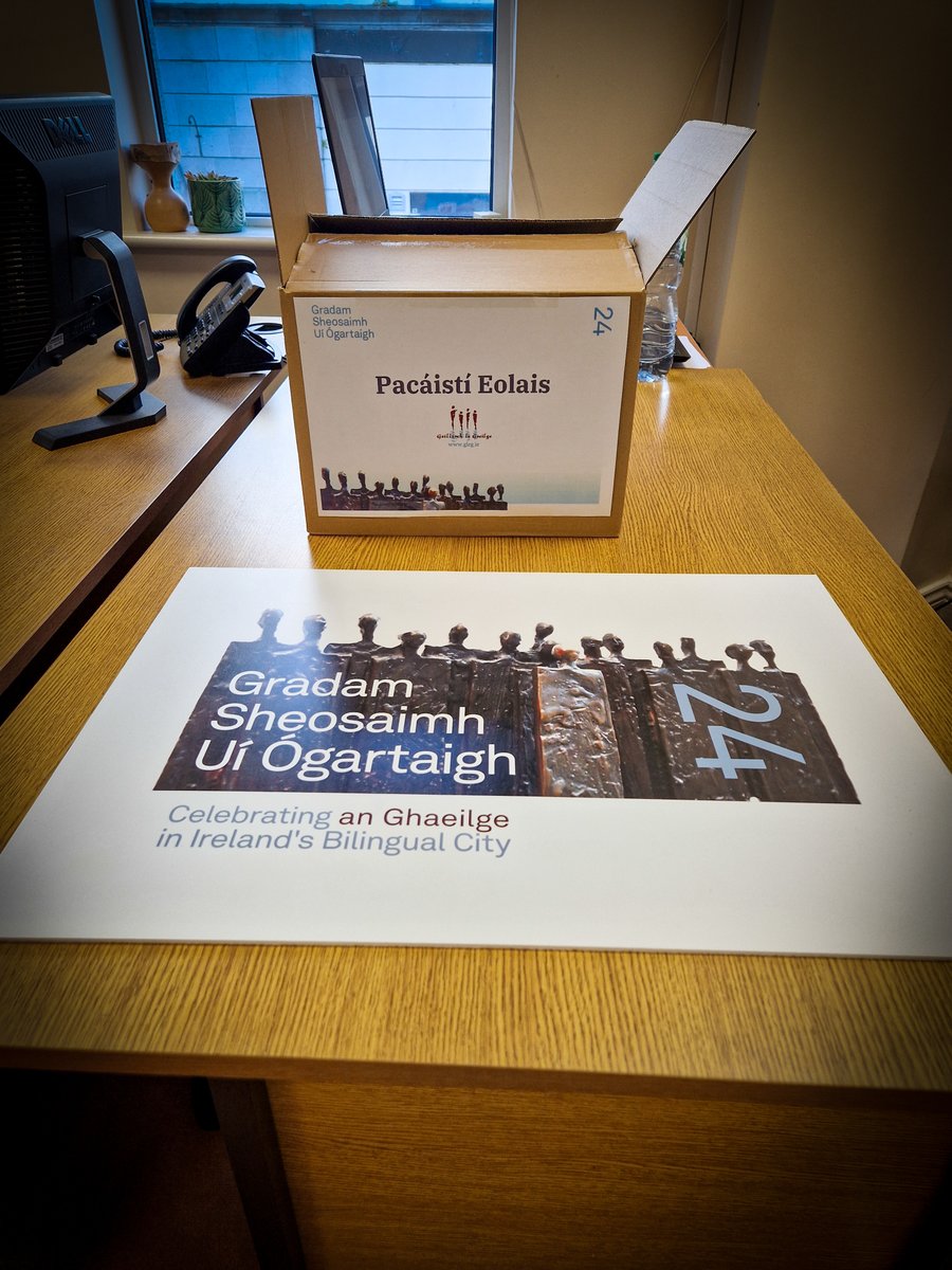 Tá na Pacáistí Eolais istigh… ar aghaidh leo chuig na moltóirí!📦📫 The Information Packs are in… off to the moltóirí they go!📦📫 Comhghairdeachas lenár n-ainmnithe ar fad do 2024, mar is gnách, tá an dátheangachas sa ghnó ar fheabhas a chairde! 🏆#GradamGleG #GaeilgesaGhnó