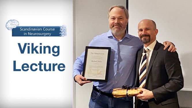 Congrats to Dr. Michael Taylor from @TexasChildrens @bcmhouston, who served as this year’s prestigious Viking Lecturer where he presented three plenary lectures! The award was presented by Dr. Mats Ryttlefors, Head of Neuroscience @UU_University