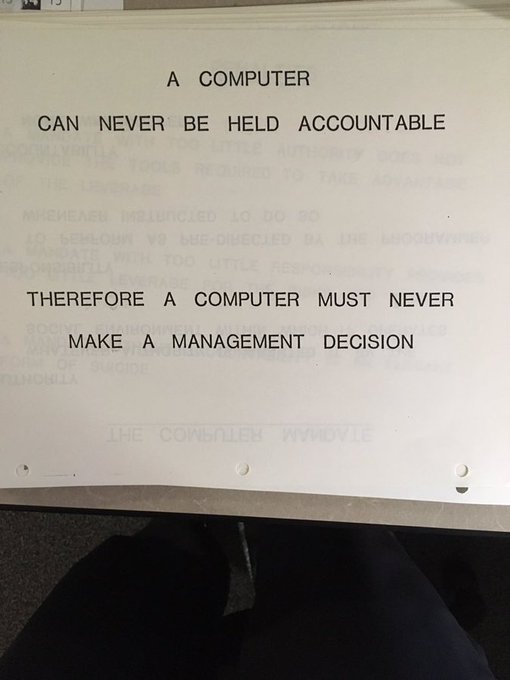 From a 1979 IBM presentation