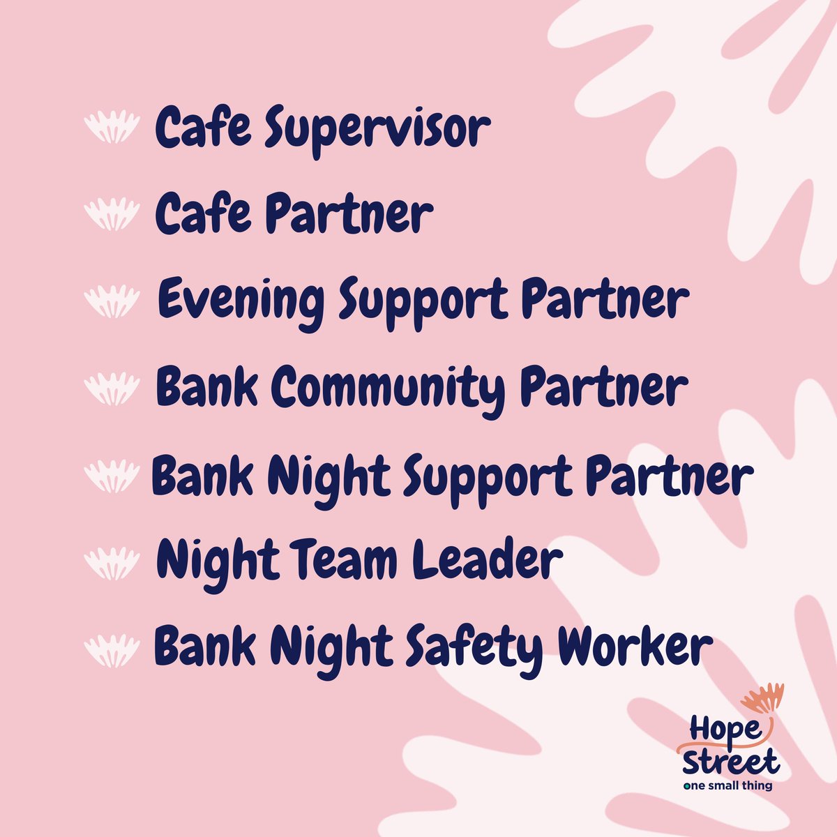 #Joinourteam📣 We have a variety of roles open on our #HopeStreet team! If you're passionate about our mission to redesign the way the #justicesystem responds to women and their children, we want to hear from you! Find all the details on our website👉 buff.ly/3VD7LiS