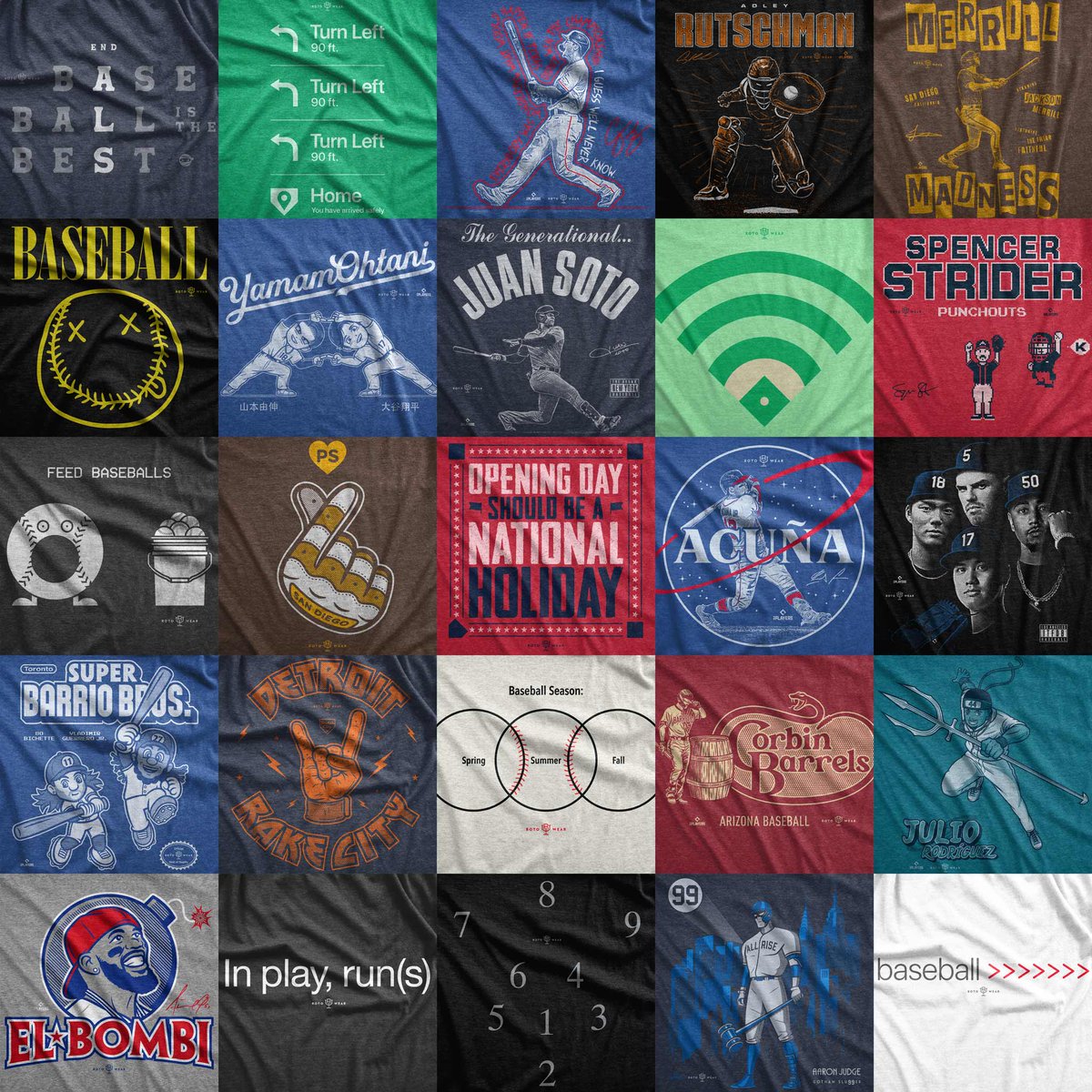 #OpeningDay Giveaway! ✅ FOLLOW 🔄 RETWEET ❤️ LIKE For a chance to win a free shirt from our Baseball collection! rotowear.com/collections/ba… ⏳ Winner announced 3/29