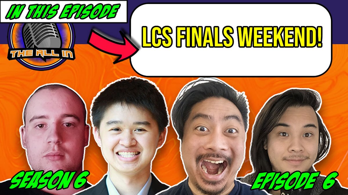 The split is winding down and the #LCS Finals is happening this weekend!  Come join us as we talk about the teams that have made it and look back at some of the split's best performers.

▶️buzzsprout.com/268642/14785897
▶️youtu.be/Tnm--aeCiEQ

#leagueoflegends #podcast