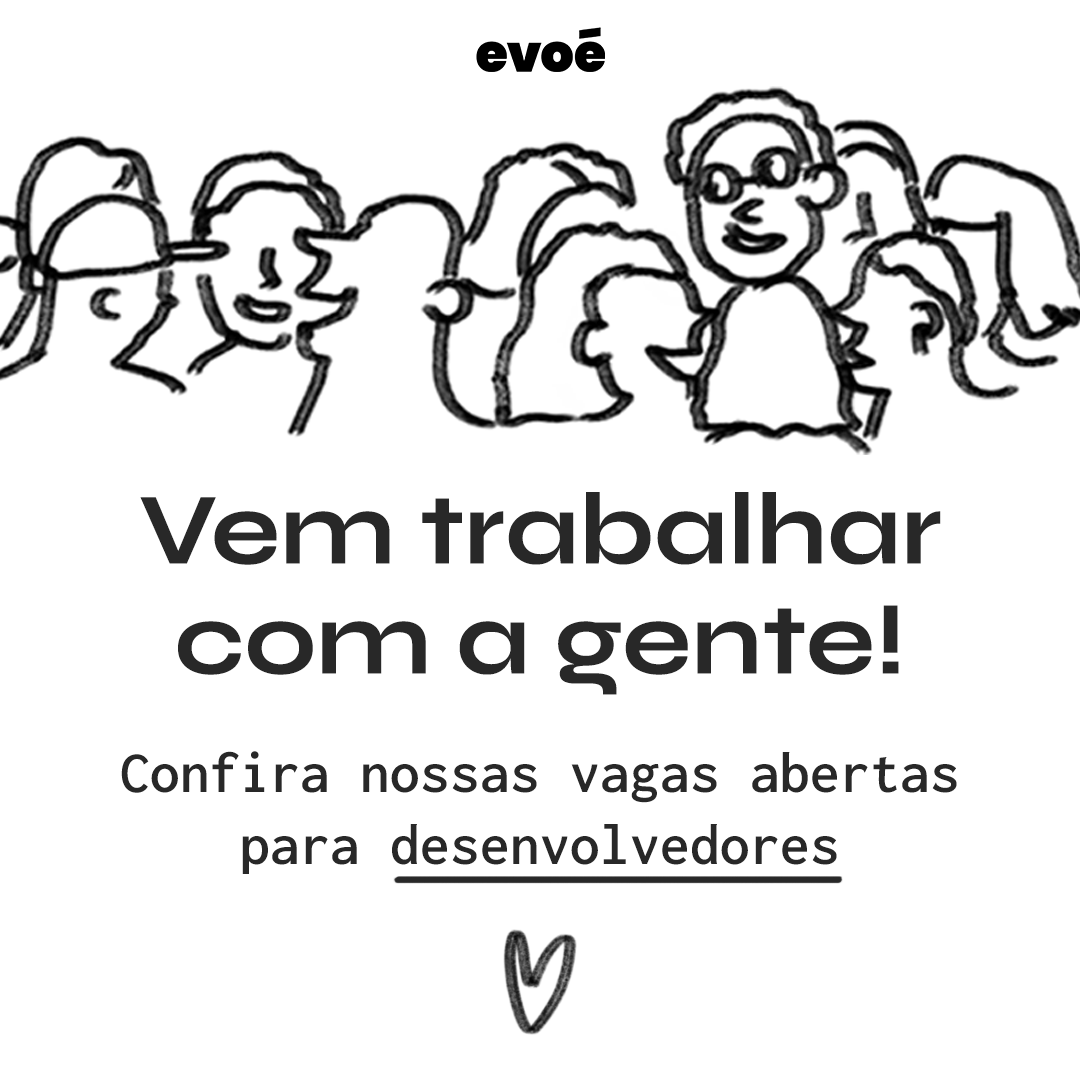 evoecc's tweet photo. 📢Vem trabalhar na Evoé!
Confira nossas vagas abertas para desenvolvedores:

- Pessoa Engenheira de DevOps.
Saiba mais e preencha o formulário: https://t.co/NF4yR46M91

... https://t.co/dBtFEU4Hwh