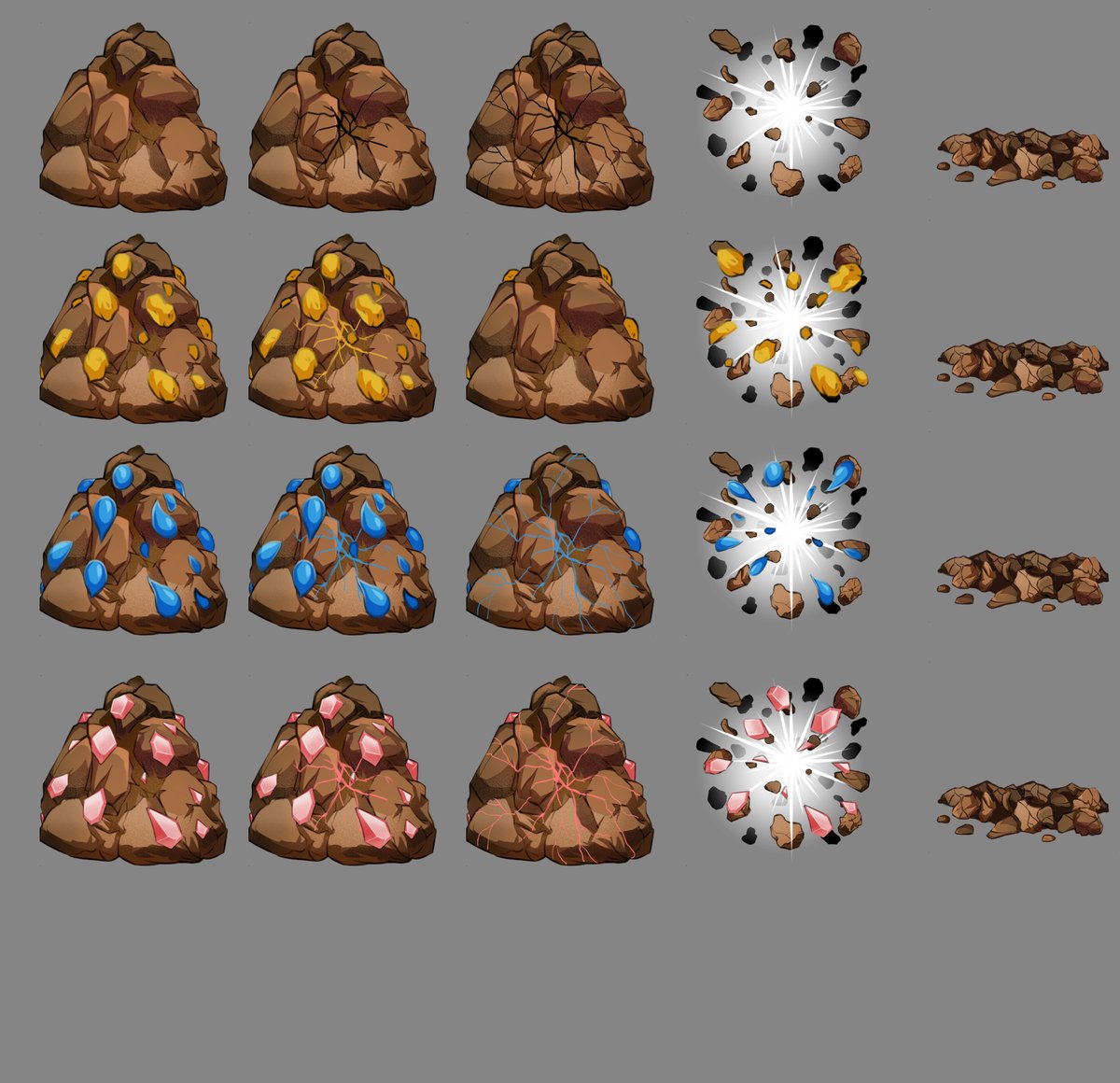 If you have mines, you should also have some resources in it 🤔🤖

#art #gamedev #IndieGameDev