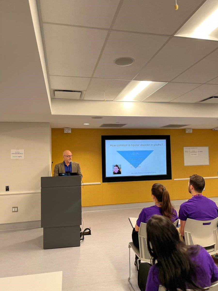 Centre for Youth Bipolar Disorder (@cybdatcamh) on Twitter photo Keynote, Dr. Eric Youngstrom, speaks about the assessment of mood disorders, specifically #bipolardisorder, across the lifecycle! #WorldBipolarDay #CYBDResearchSymposium2024 <a href="/WorldBipolarDay/">World Bipolar Day</a> <a href="/CAMHResearch/">CAMH Research</a> <a href="/_HGAPS/">HGAPS</a> Keynote, Dr. Eric Youngstrom, speaks about the assessment of mood disorders, specifically #bipolardisorder, across the lifecycle! #WorldBipolarDay #CYBDResearchSymposium2024 <a href="/WorldBipolarDay/">World Bipolar Day</a> <a href="/CAMHResearch/">CAMH Research</a> <a href="/_HGAPS/">HGAPS</a>