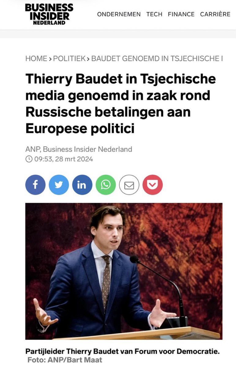 Dit had niemand aan zien komen behalve dan eigenlijk vrijwel iedereeen.