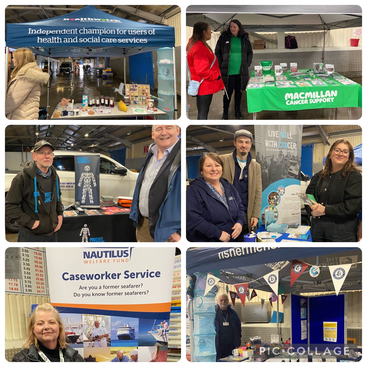 Lots of valuable information & support on offer at the C Aware event ⁦@thefishmish⁩ ⁦@macmillancancer⁩ ⁦@nautilusint⁩ ⁦⁦⁦@livingwithcanc⁩ ⁦@ProstateUK⁩ ⁦@HWNTyneside⁩ In the Fish Market until 3pm today 28th
