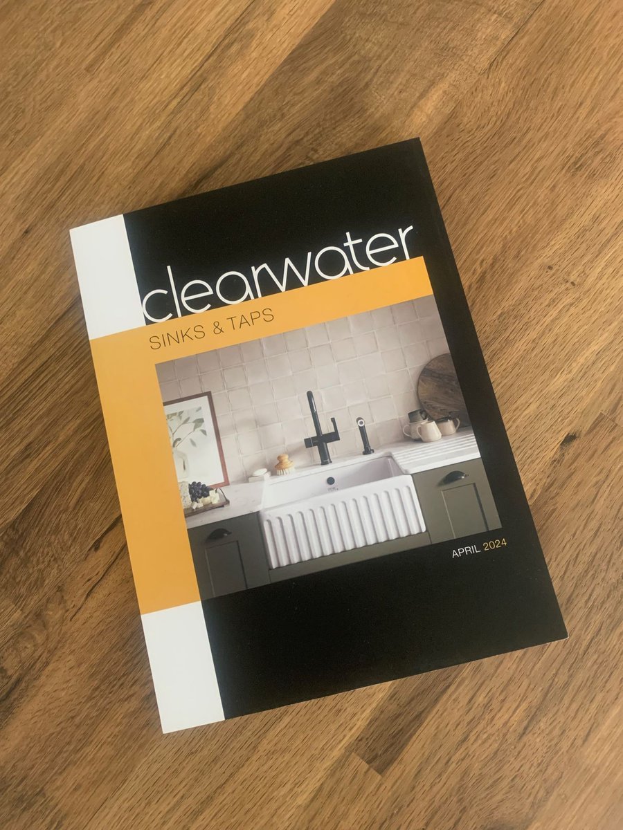 New Clearwater brochure delivers sink & tap inspiration. bit.ly/3xlMTm0 #kbb #taps