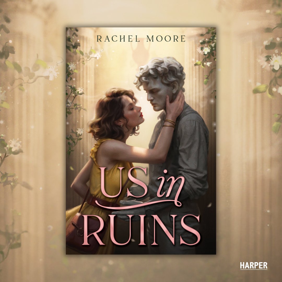 LOOK AT HER! The cover of my adventurous rom-com Us in Ruins is everything I've ever dreamed of. If your Roman Empire is The Mummy (1999), this book is for you 🏛️💋🍋
