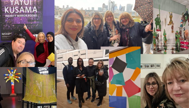 barnetsouthgate's tweet photo. Our intrepid #SENCentre staff braved the rain and went to @Tate Modern today for staff development day - they took part in researching, exploring and reflecting exercises to help them in their work with our #SupportedLearning students https://t.co/YGLLVNIpmQ