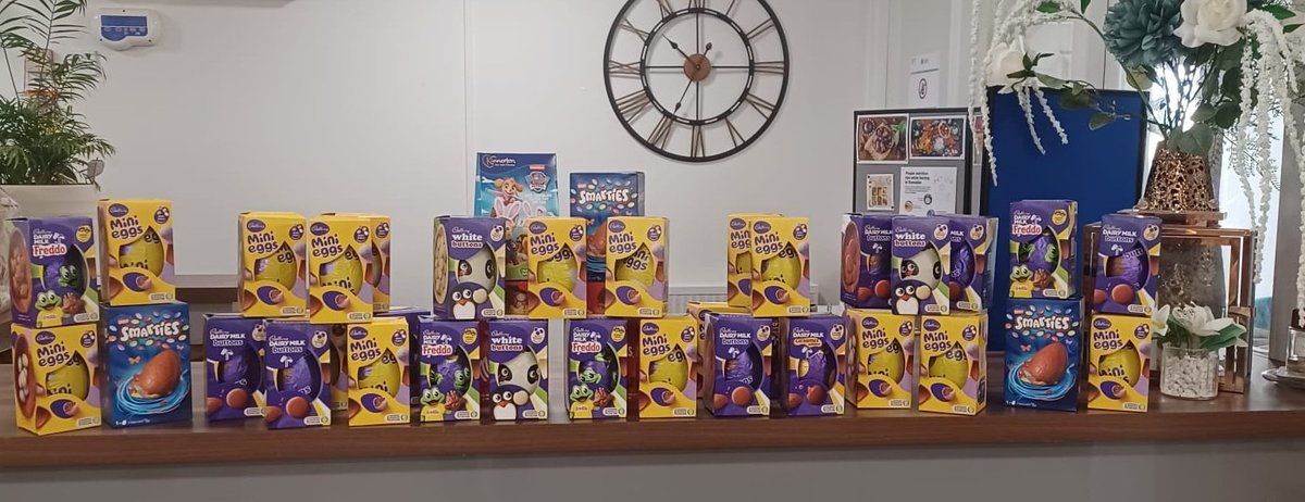 Thank you to our friends at Tesco Seacroft for their kind donation of Easter Eggs for our customers. Happy Easter from all at RecoveryHubEast #easter #tescoseacroft