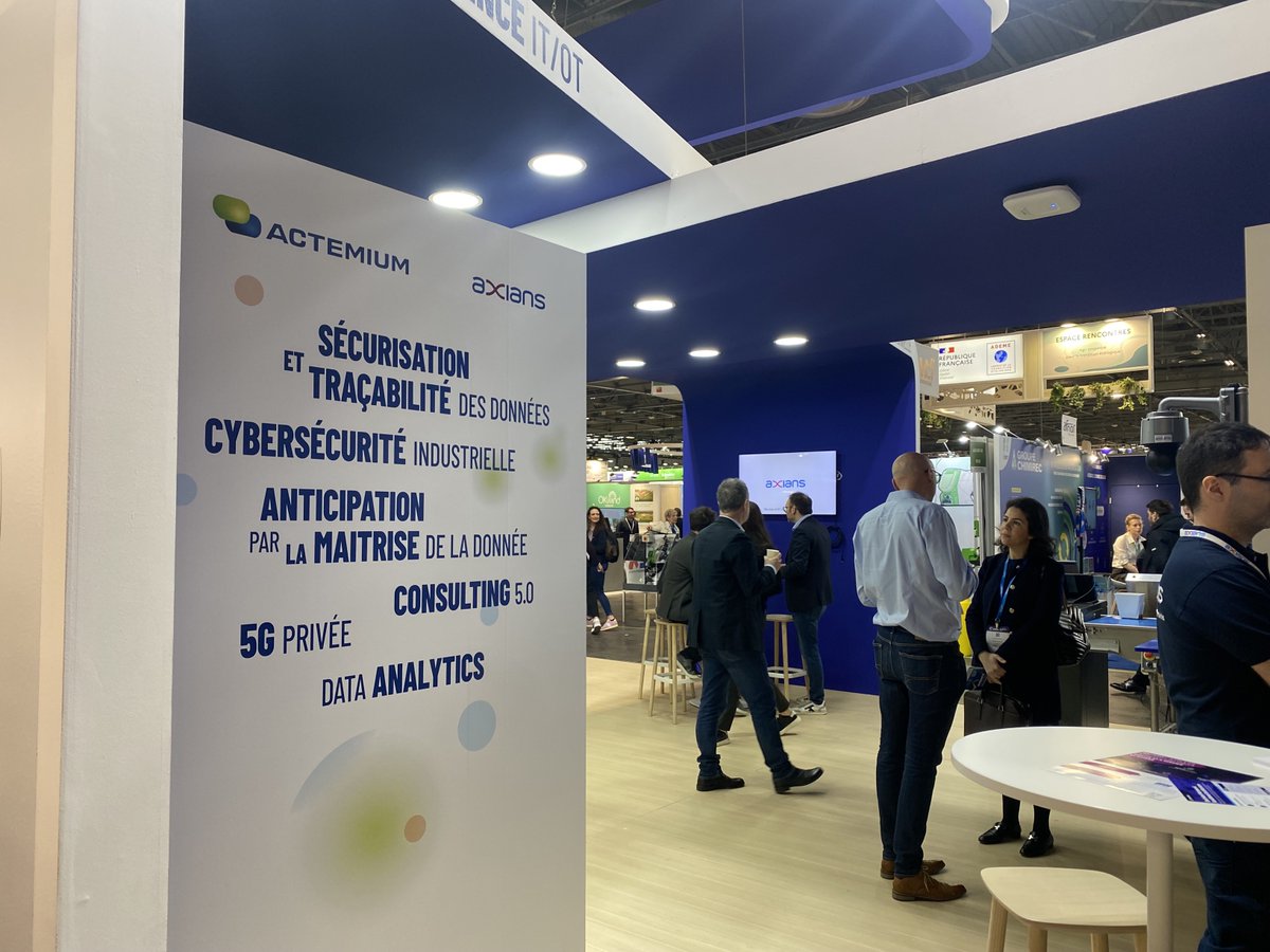 Axians and <a href="/Actemium/">Actemium</a>, two sister brands of <a href="/VINCIEnergies/">VINCI Energies</a>, were present at the Global Industrie trade fair in Paris this week!

Here are some glimpes of our recent participation at the Global Industrie Salon.

#TheBestOfICT #industry #5G #industrialcybersecurity #Gi24