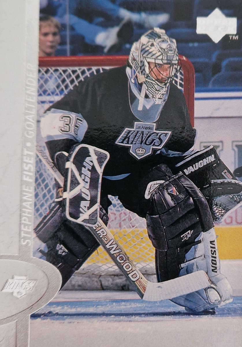 Stephane Fiset Los Angeles Kings Upper Deck Card @LAKings #gokingsgo #NHL