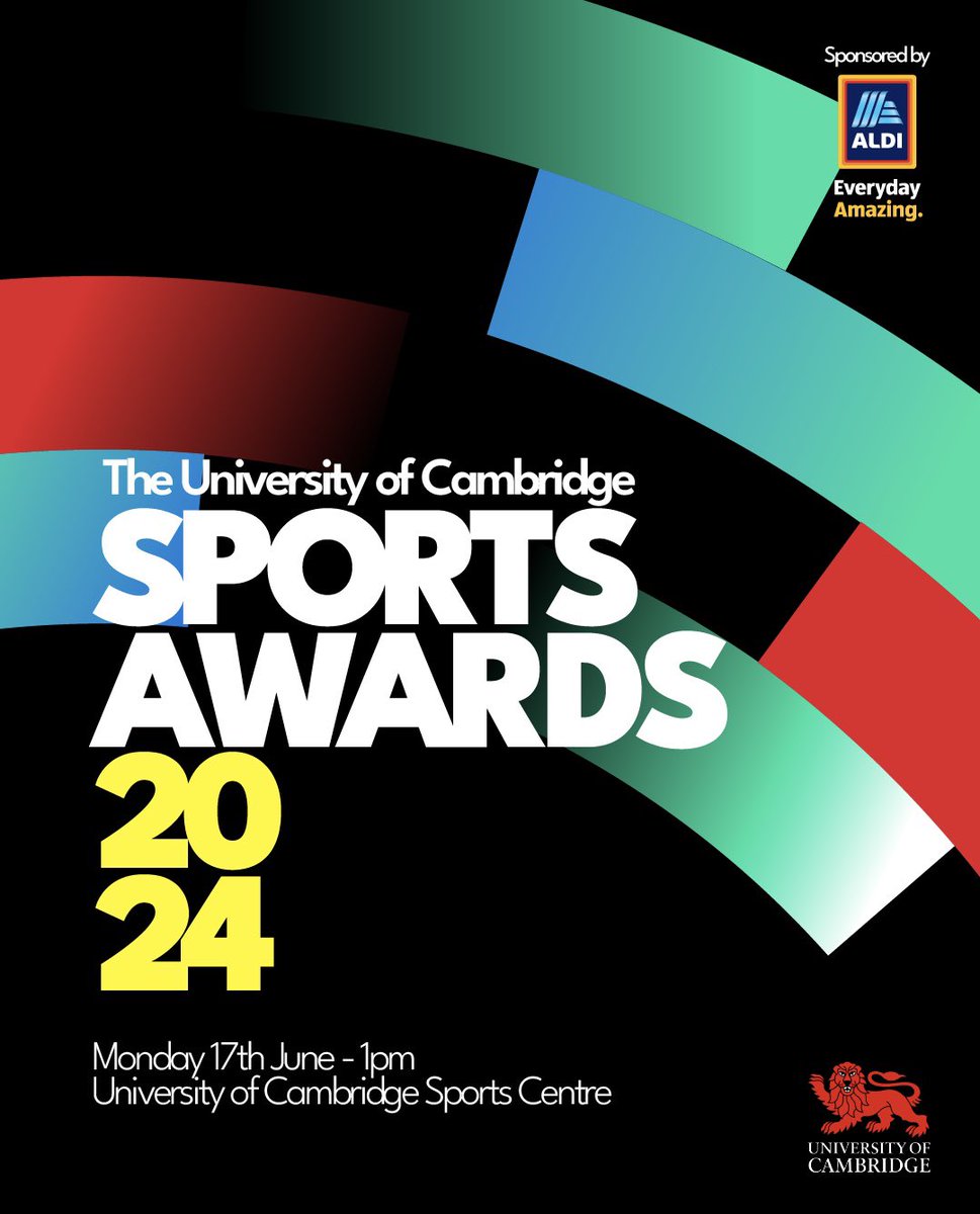 The Sports Awards are back to celebrate another year of outstanding achievement in Sports at Cambridge, and this year we've added a new category!🏆 Nominations are now open, and tickets are available for reservation on our website now!🗳️ 📸 Dik Ng, Kane Smith #CamUniSport