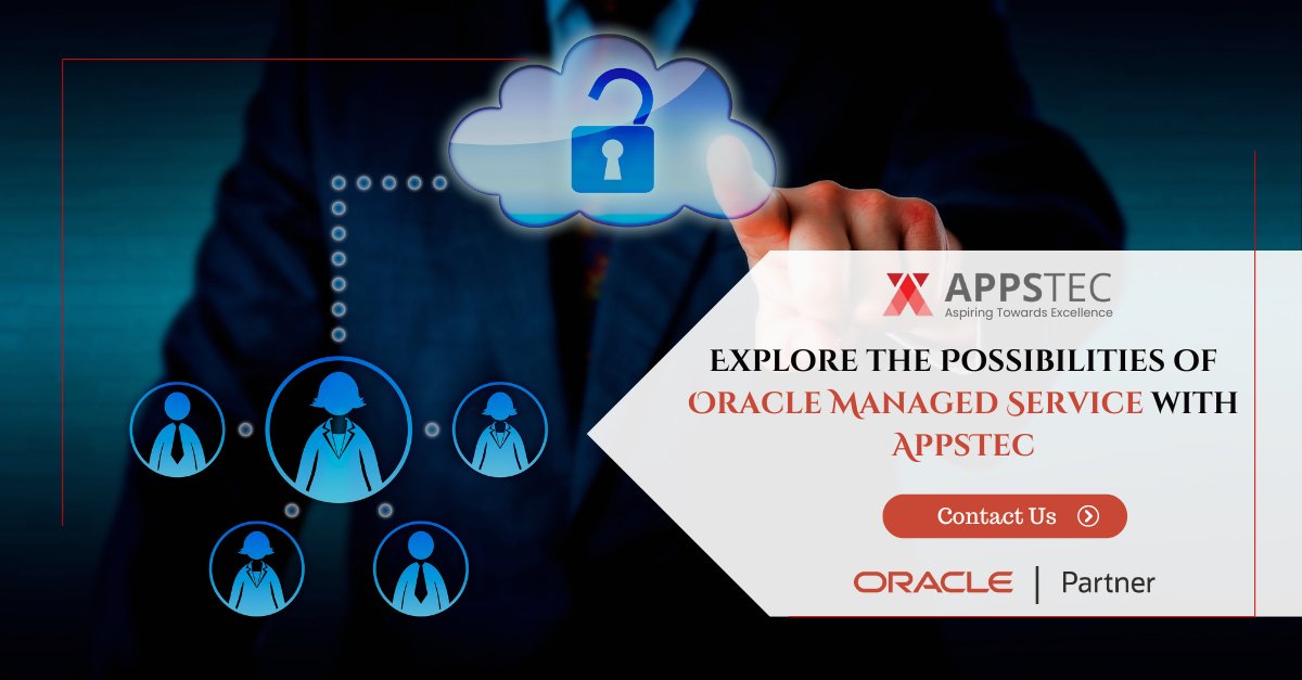AppstecServices's tweet image. Looking to propel your business forward? Look no further than AppsTec! Our expert team offers top-notch support and management for all your Oracle needs, freeing up your time and resources to focus on growing your business - bit.ly/3t4U54u #AppsTec 

#OracleSupport