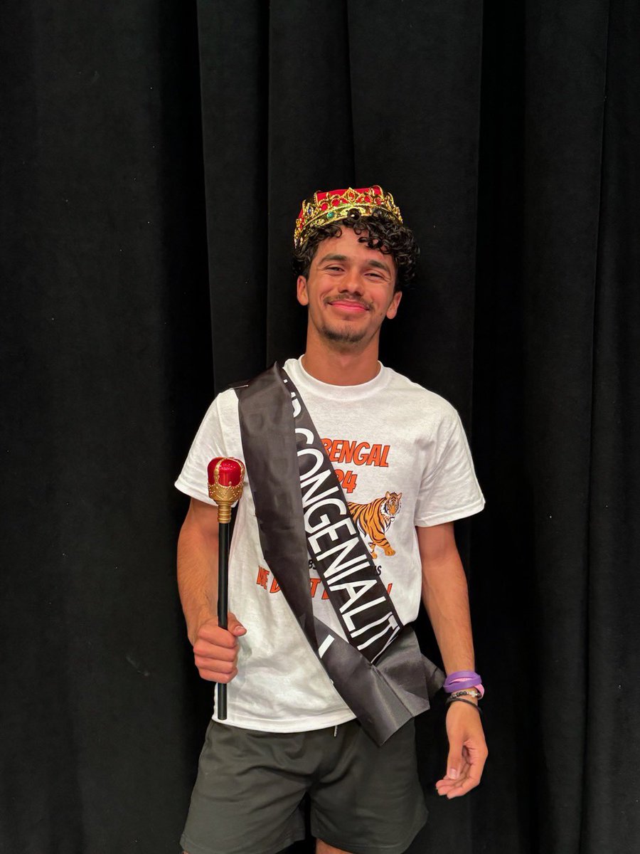 Congratulations to the newly crowned Mr. Bengal, Julian Cruz! Thank you to all of the students who participated!  #barnegatinspires