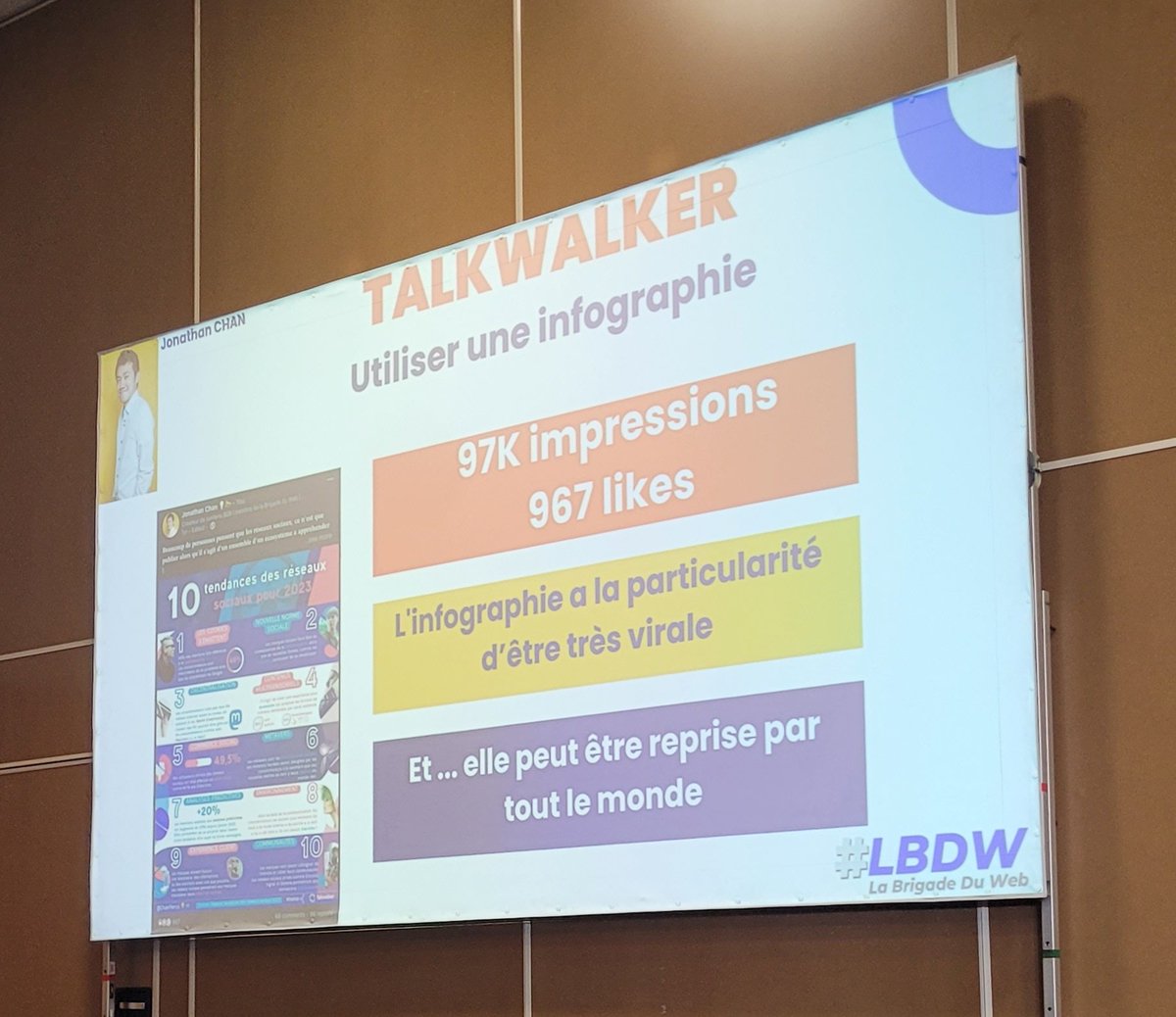 L'infographie : le graal du contenu B2B sur LinkedIn selon @ChanPerco Pourquoi ? Format très viral qui peut être réutilisé par tout le monde (en citant l'auteur si possible 😉) #All4CustomerParis @LaBrigadeDuWeb @TalkwalkerFr