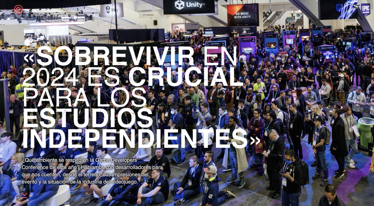 Estando como está la industria del videojuego, ¿qué ambiente se respiró en la Game Developers Conference de este año? <a href="/OscarGo98/">Óscar</a> ha hablado con asistentes a la GDC de San Francisco para conocer la situación.

🪪 Lee: anaitgames.com/noticias/gdc-2…