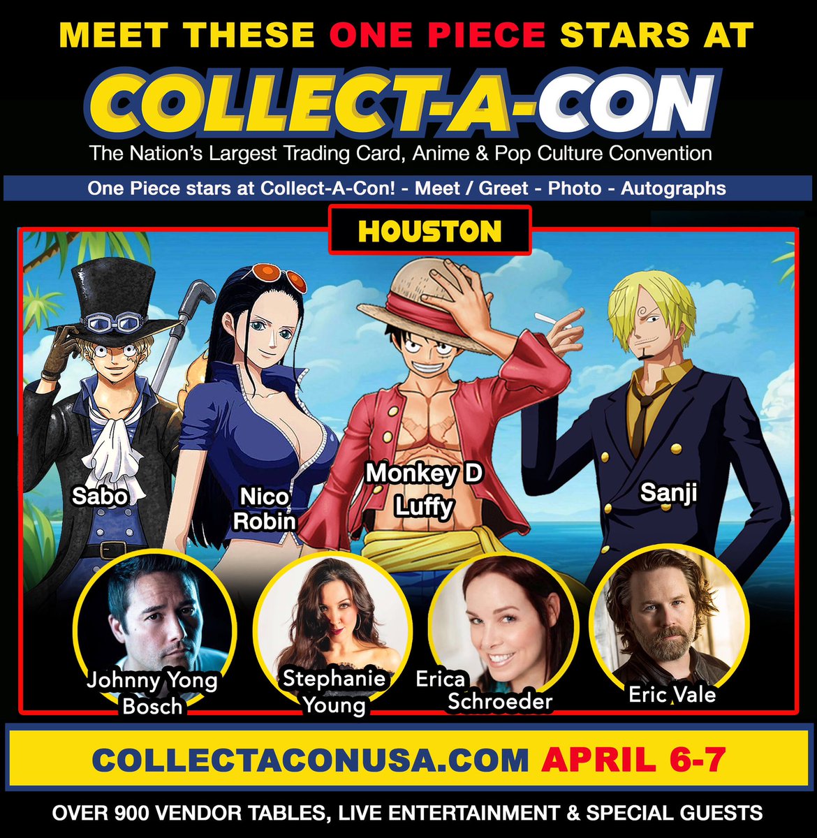 Meet these One Piece actors! #ONEPIECE #luffy #sabo #sanji #nicorobin #anime #houston