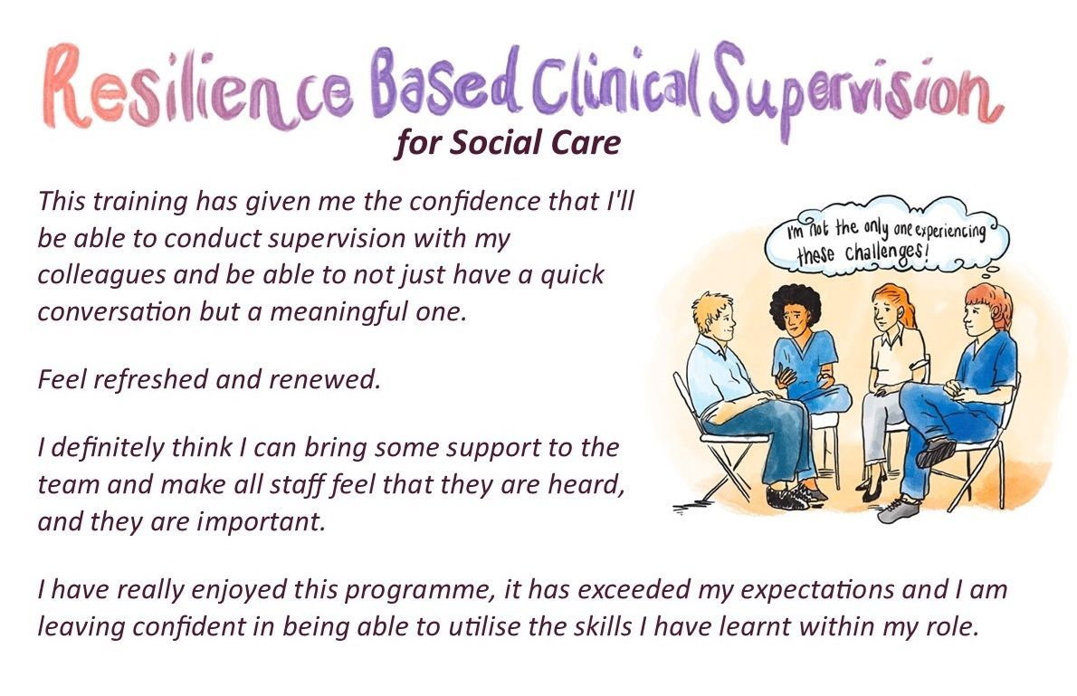 Phenomenal feedback from the first group of participants in our fully funded #RBCS for Social Care prog buff.ly/3V6qF1f New cohorts from June. We'd be delighted if you could share! @CareIndustryNew @KingsleyHomes @CareTalkMag @bethyb1886