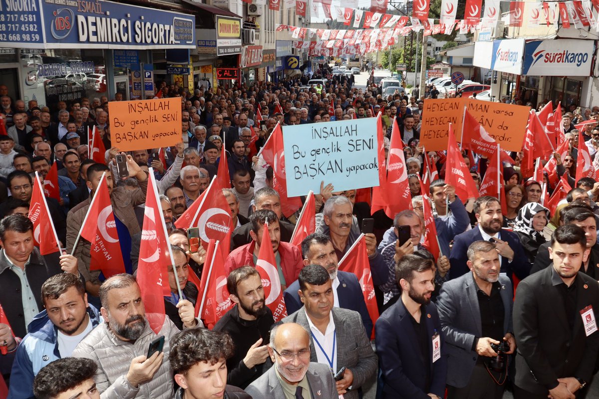 erbakanfatih's tweet photo. Osmaniye’nin Kadirli ilçesinde mitingimizi yoğun bir katılımla ve büyük coşkuyla gerçekleştirdik. 
Kadirli’de 1 Nisan’da ‘Ahlaklı Belediyecilik’ dönemi başlıyor Allah’ın izniyle. https://t.co/SqTufnGHq5