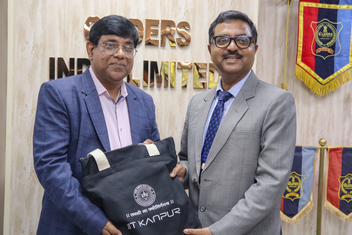 SIIC #IITKanpur, has signed a #CSR agreement with Gliders India Limited to drive #innovation in the #healthcare sector with the aim to leverage IIT Kanpur's technological prowess combined with Gliders India Limited's industry expertise to develop impactful solutions. #iitk