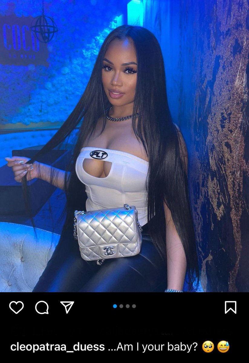 YeahBullet's tweet image. This is the Cleo that Mariah The Scientist was fighting. Clock the caption though 🫢 they was fighting over Young Thug allegedly