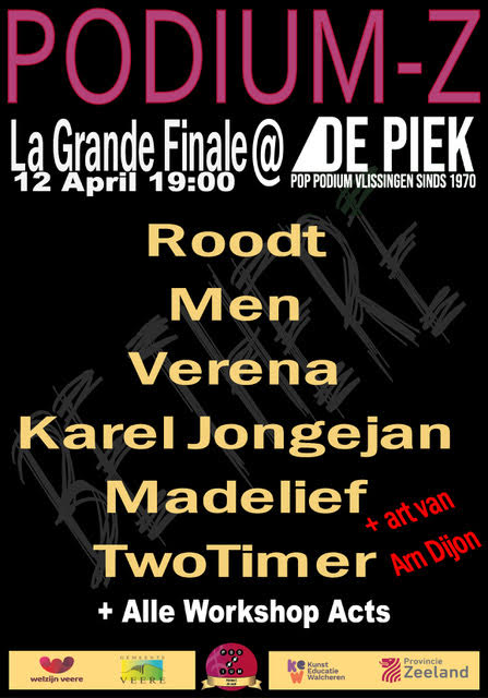 Geen Lefwerk + D:zine op 30 maart in De Piek #vlissingen wel De Podium Z Finale op vrijdag 12 april: soundcloud.com/wfm96/jaap-van…