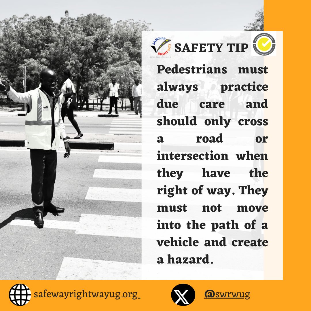 As the #Easter_Holidays near, there are anticipated increased vehicle movements. This is heightened risk for the passenger. That is why, we offer our #Safety_Tip ,to you, dear #Passenger. 👇
