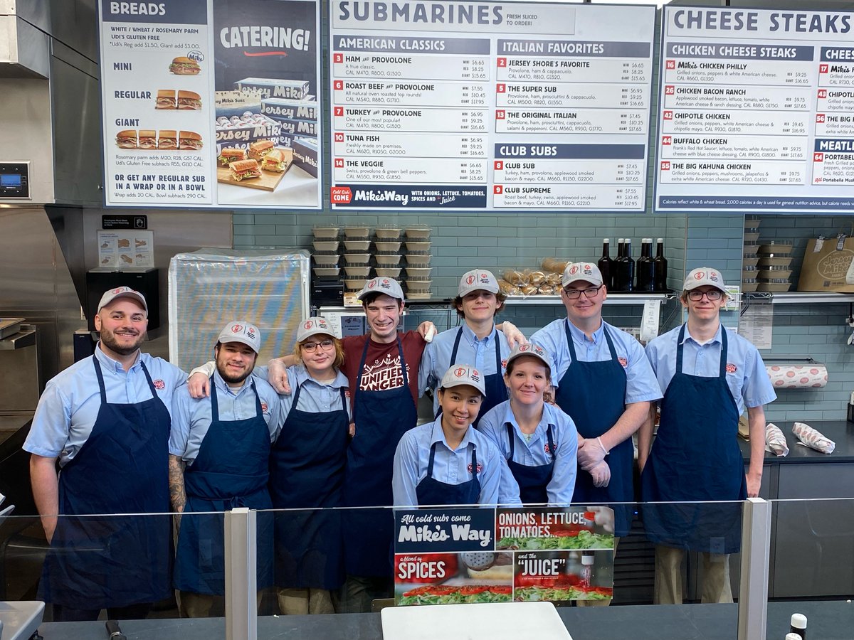 An INCREIDBLE turnout for #DayOfGiving! We are absolutely blown away by the support from @jerseymikes staff, customers & Special Olympics fans across the state. Thank you to everyone who came out throughout Month of Giving & to Jersey Mike's for always including our athletes. ❤