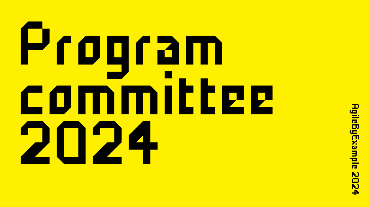 agilebyexample's tweet image. 👏👏👏A round of applause for the program committee for ABE24: Adam Michalczyk, Andy Brandt, Bartosz Janowski, Ewa Koprowska, Kate Hobler, Radek Orszewski, Tomasz Wykowski, Mateusz Srebrny, Wiktor Żołnowski and Łukasz Szóstek. 🚀🚀🚀
#ProgramCommittee #ABE24 #AgileByExample