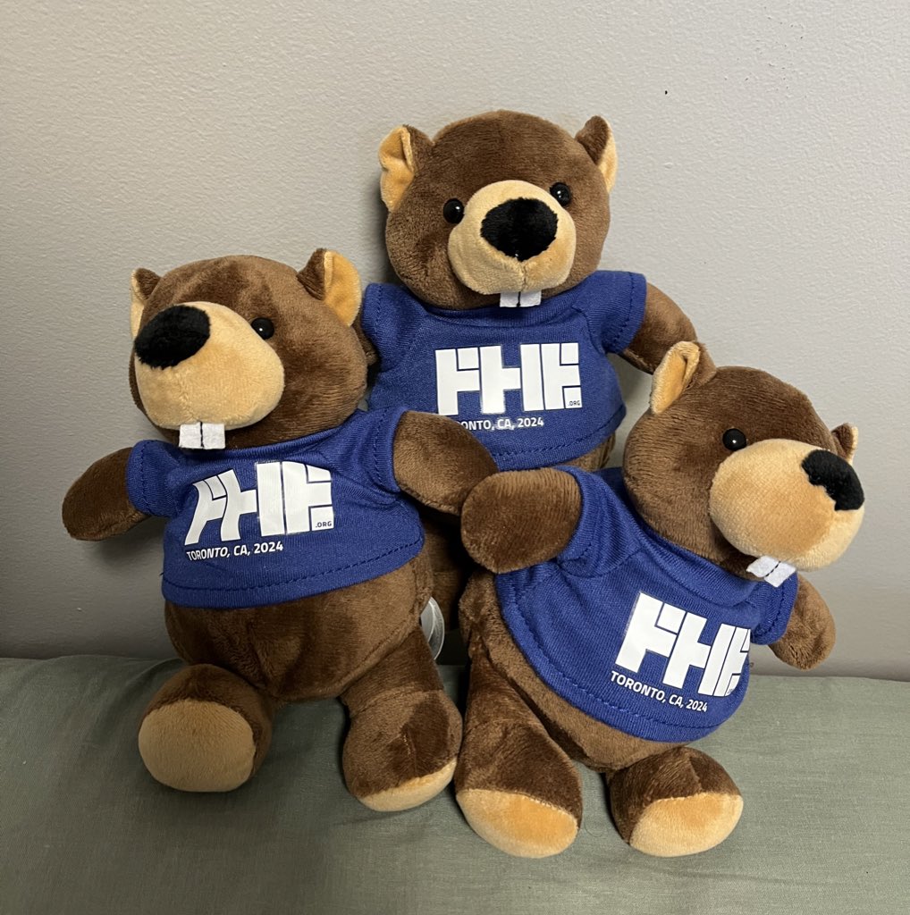 What a week at @RealWorldCrypto in Toronto! A week with great talks, meeting amazing people and of course, Beaver triplets😁