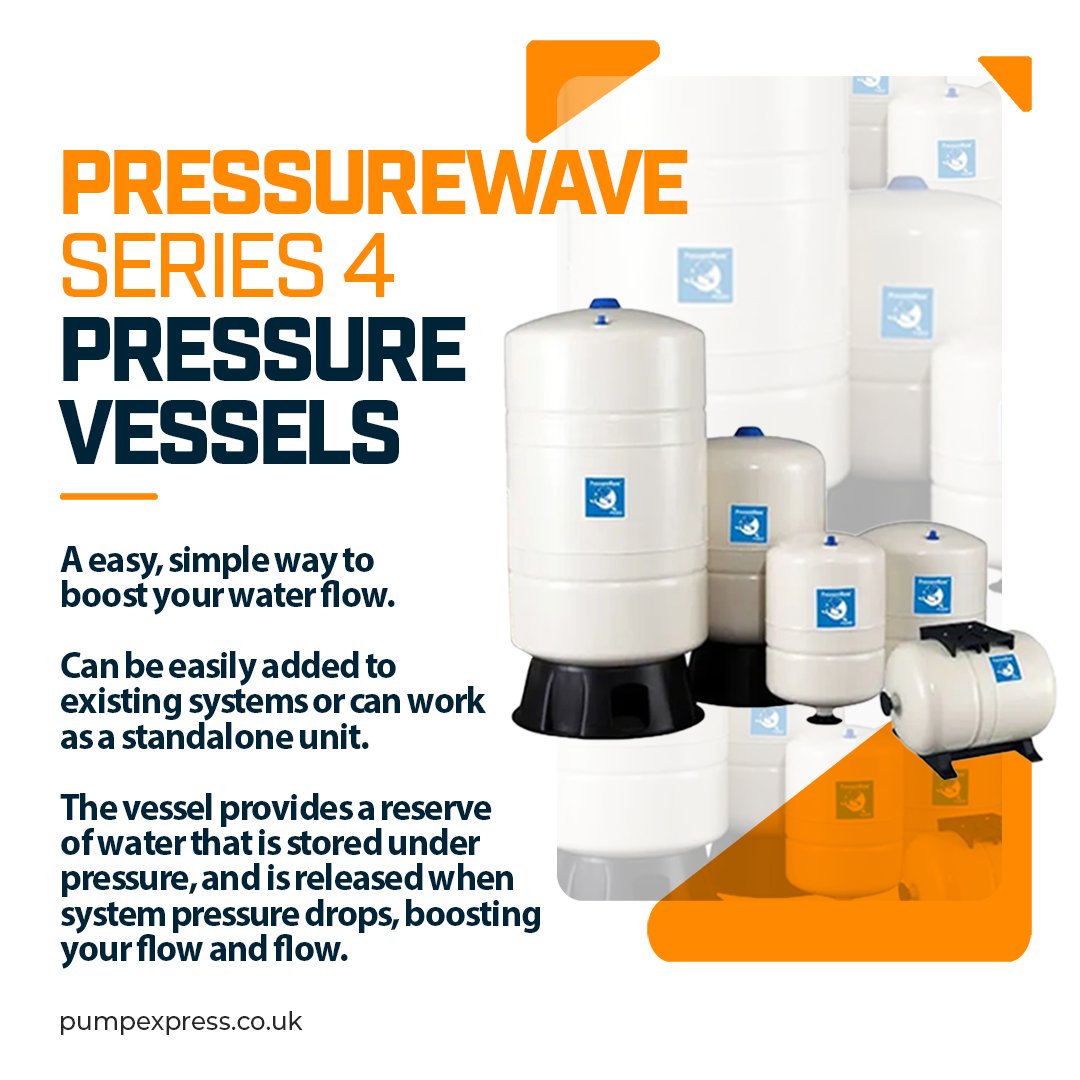 PumpExpressLtd's tweet image. A Pressure Vessel is a wonderful addition to any water supply system. To learn more, follow the link. 

📞 01633 244777
📧 enquiries@pumpexpress.co.uk
🌐 bit.ly/PressureVessels

#PumpExpress #PressureVessels #PressureWave #InlinePressureVessel #ClosedValveStaticPressure