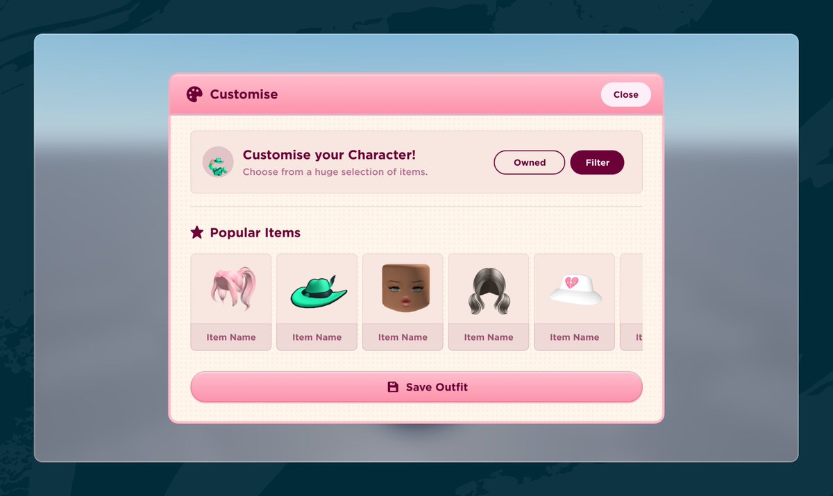 🍬 - Pink styled UI

#Roblox #RobloxDev #RobloxUI